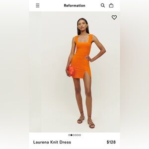 Reformation Laurena Knit Dress, NWT